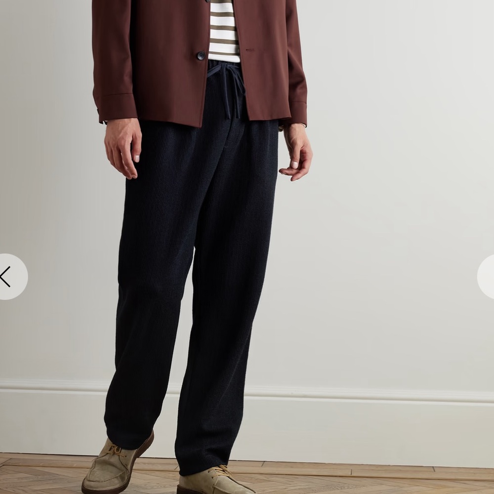 Authentic Barena Venezia Black Linen Pants